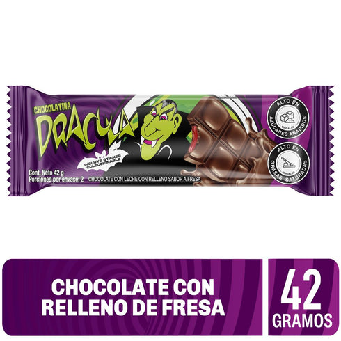 chocolatina dracula 42g dracuverso
